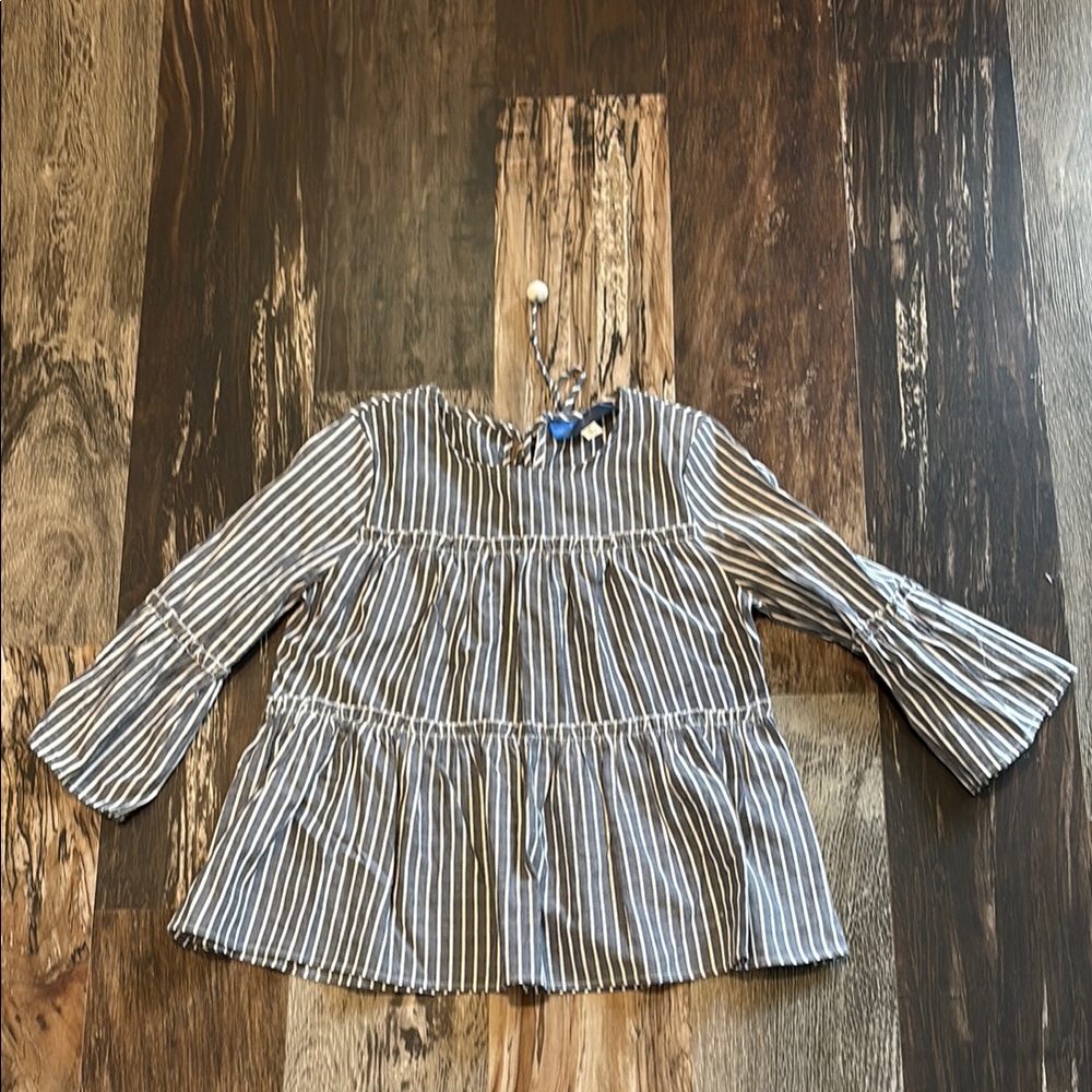 Blue Rain boho blouse